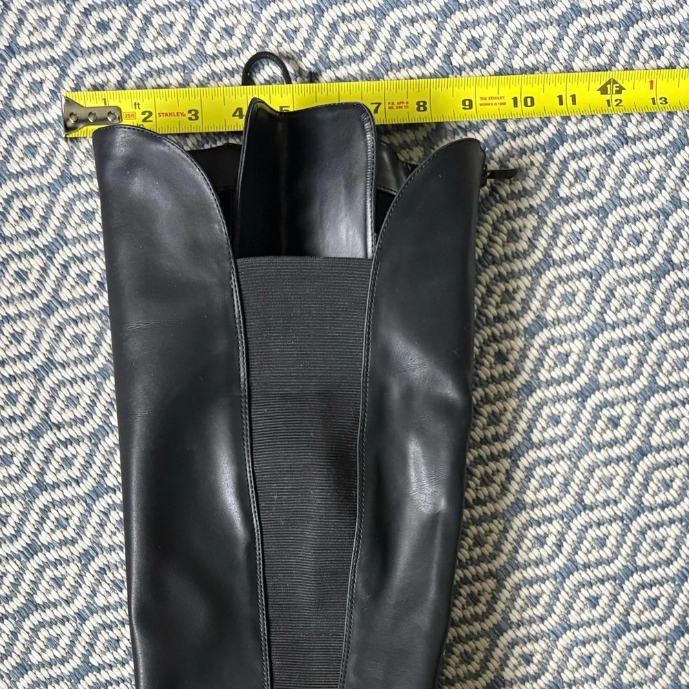 NWT TORRID “Black All Over” lace up over the knee boots!
